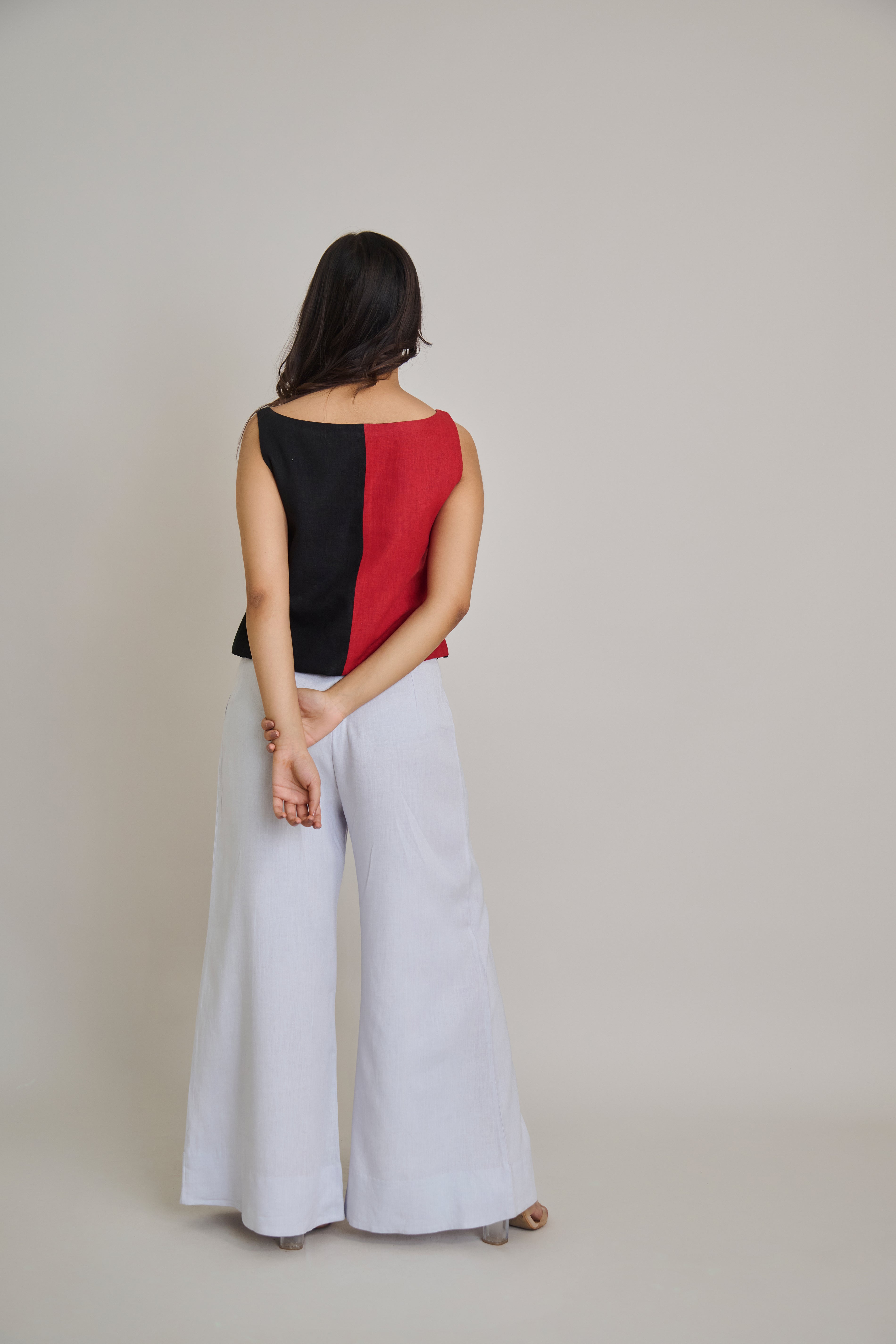 Canvas Block Maxi Top