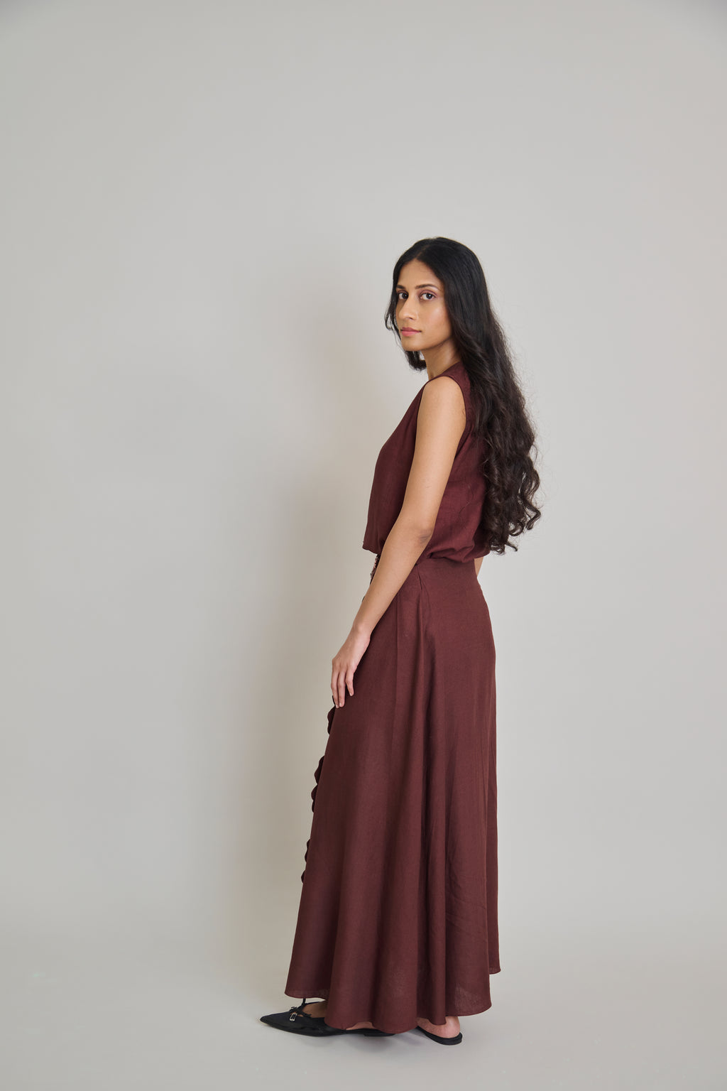 The Earth Deep Wine CO-Ord set