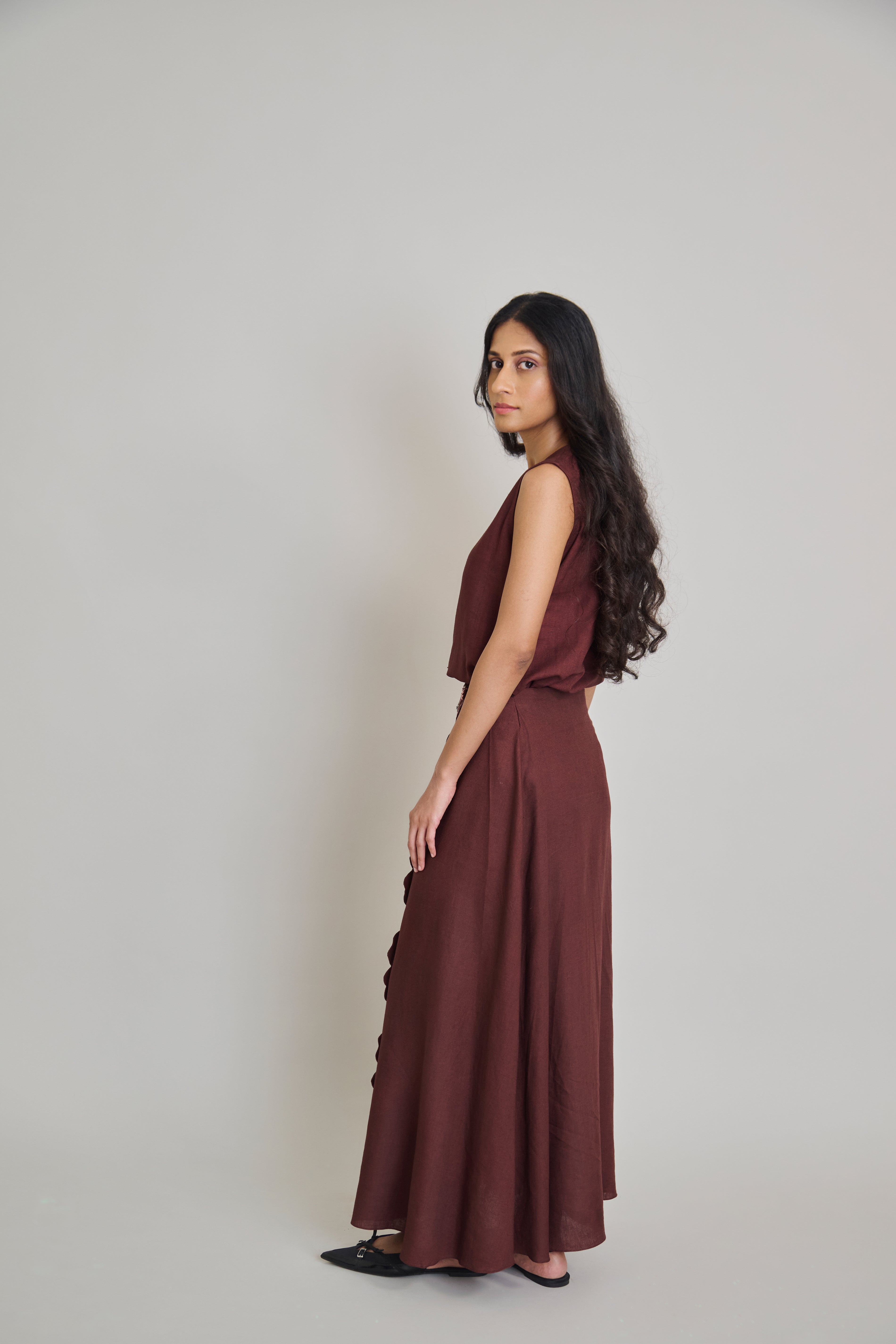 The Earth Deep Wine CO-Ord set
