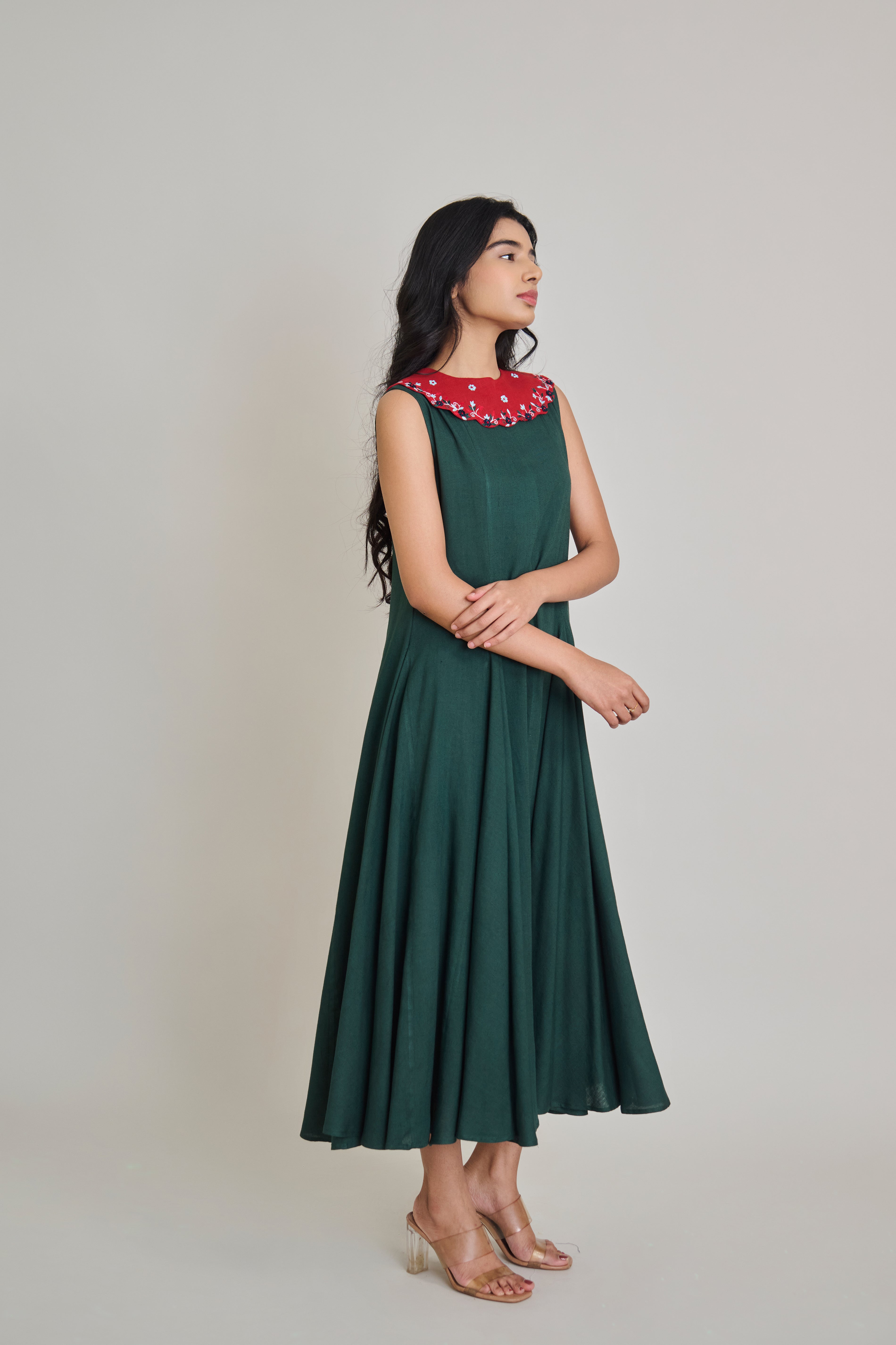 Forest Petal Dress