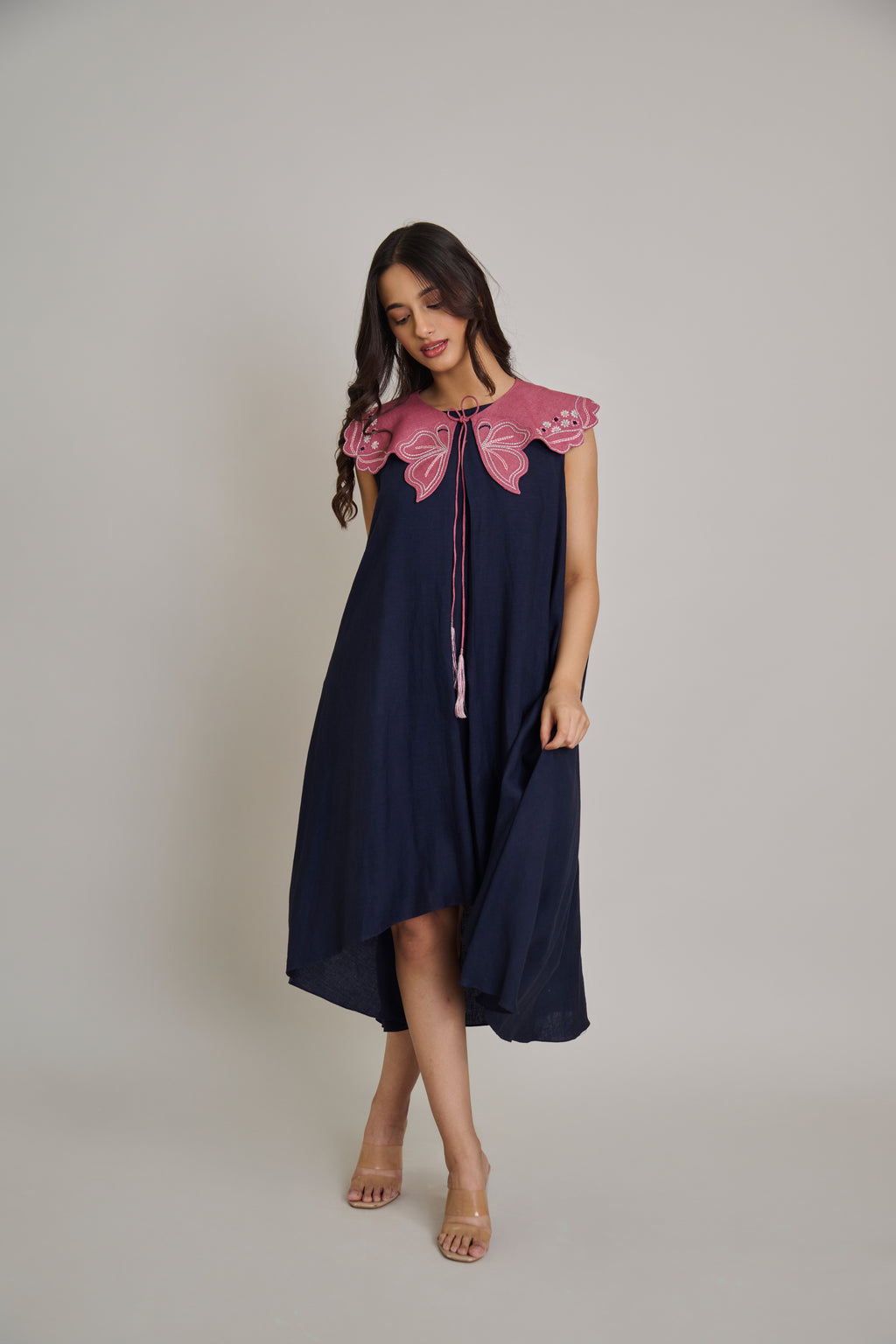 The Butterfly Collar Dress