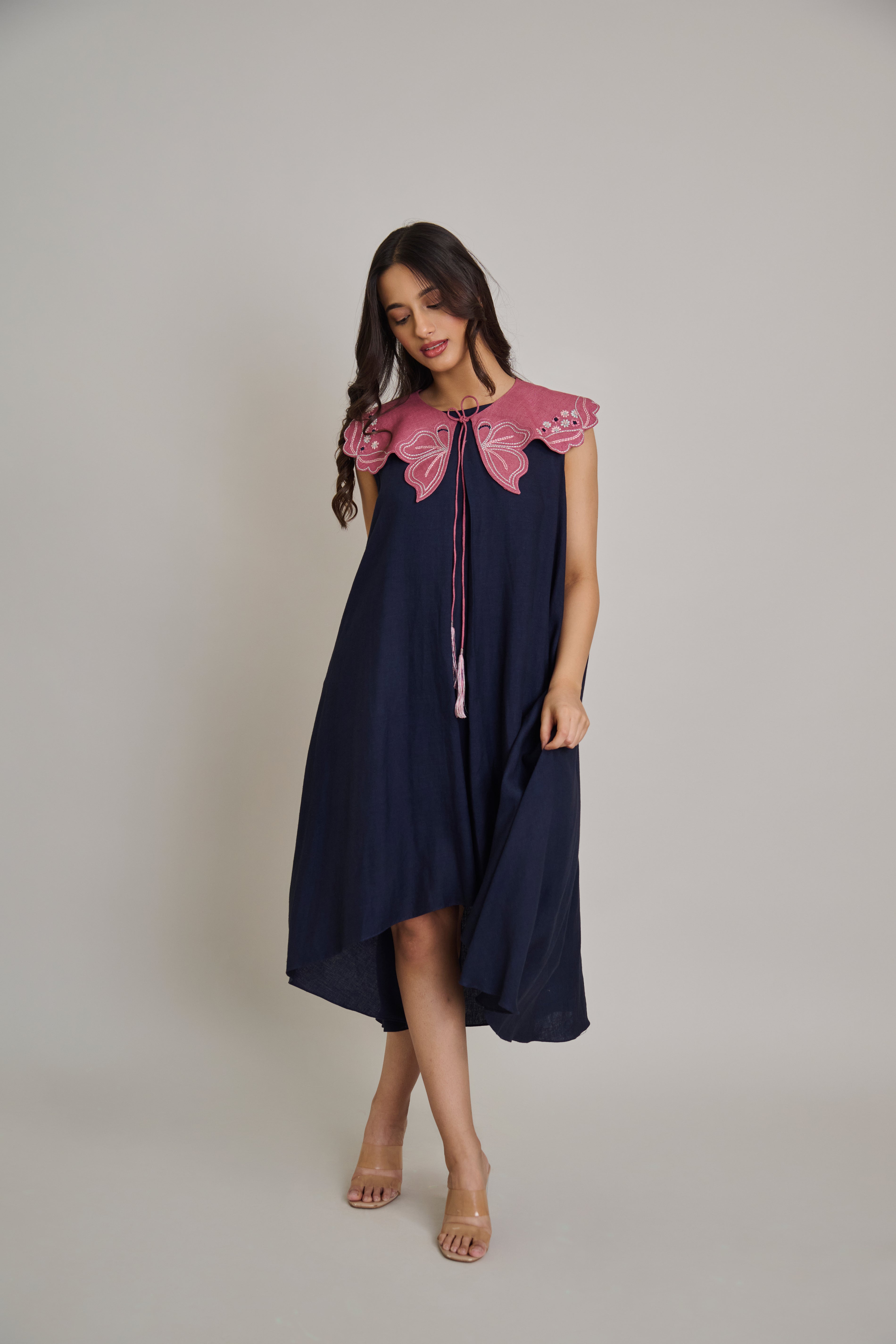 The Butterfly Collar Dress
