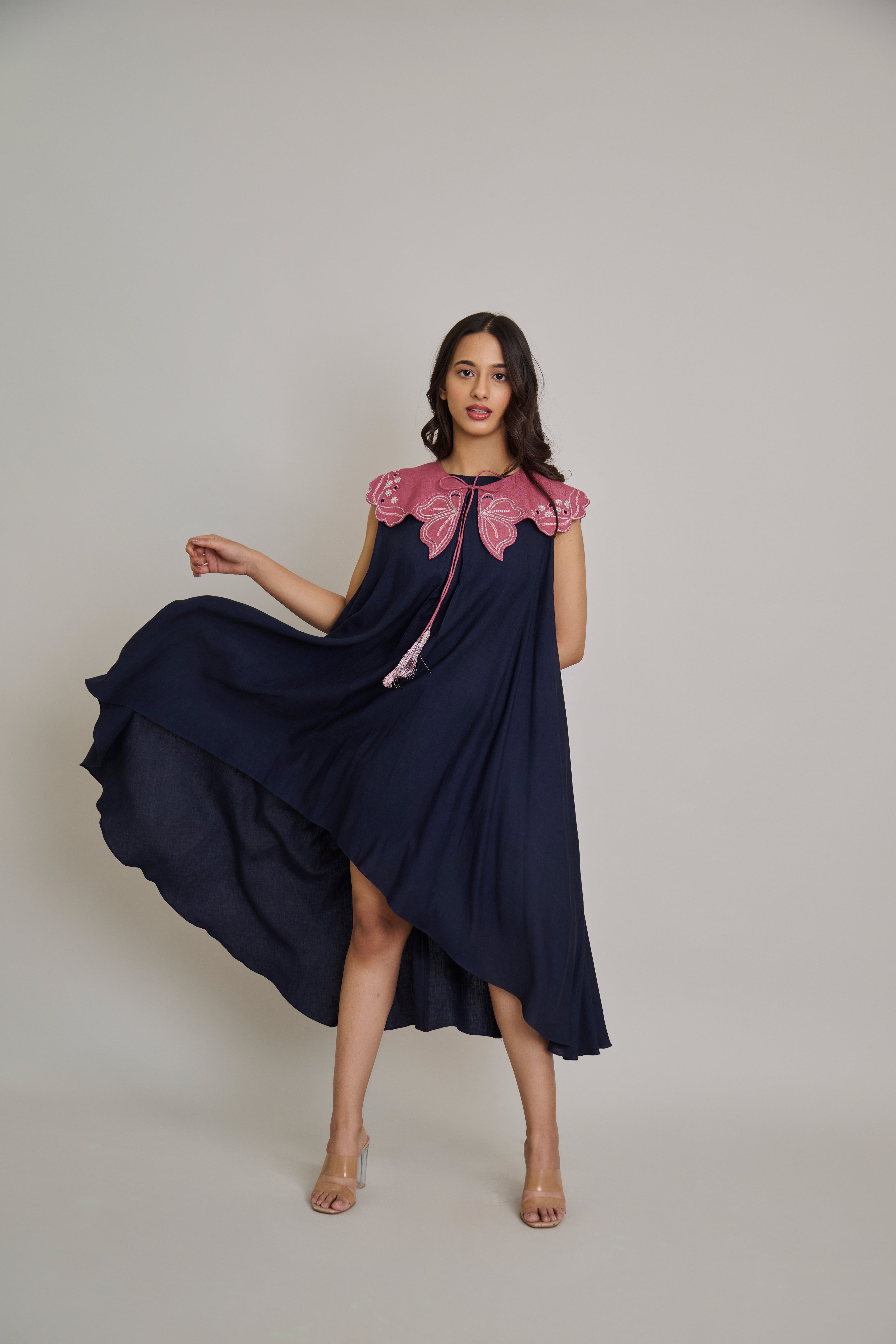 The Butterfly Collar Dress