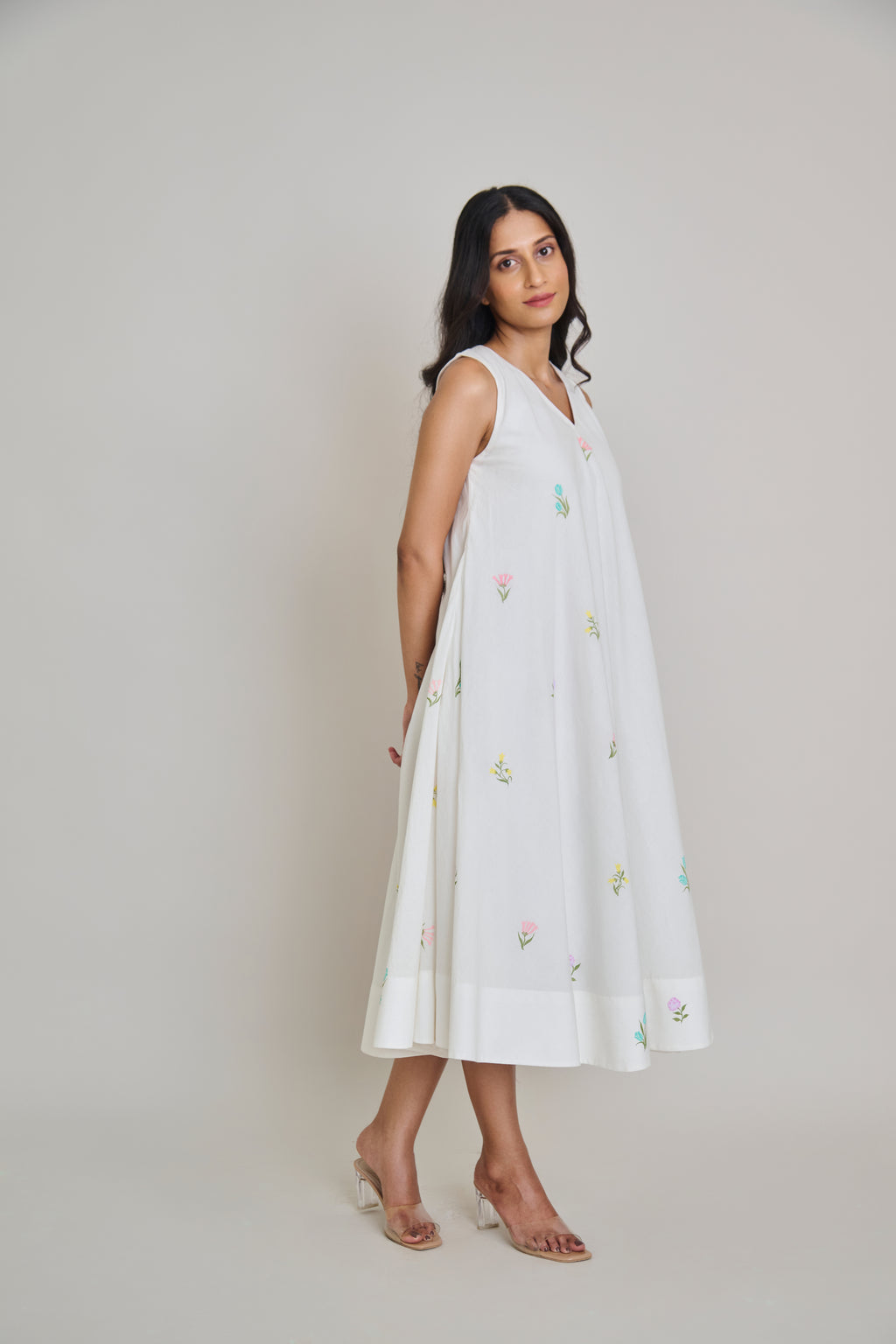 The V Neck  Muse Dress