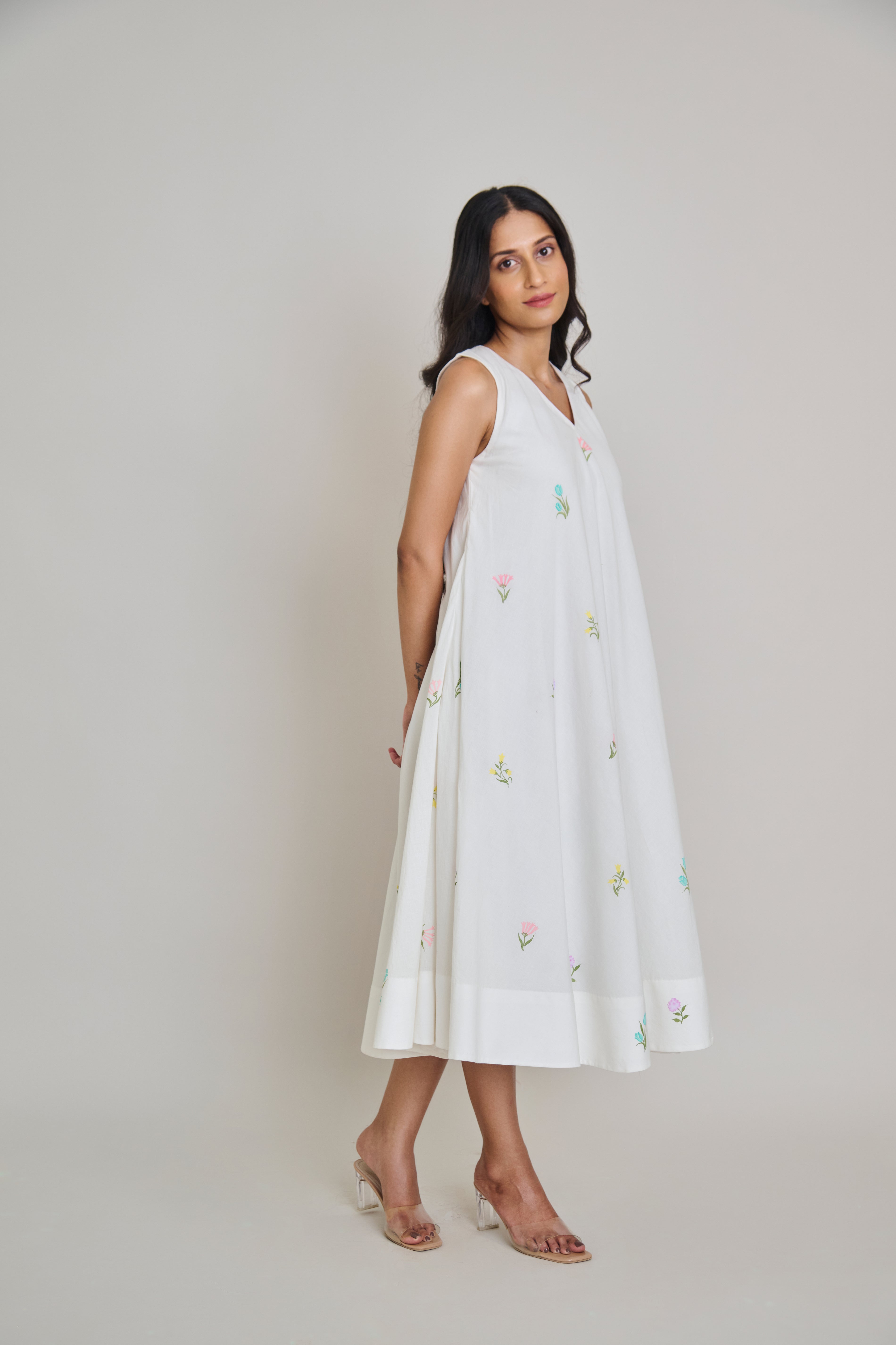 The V Neck  Muse Dress