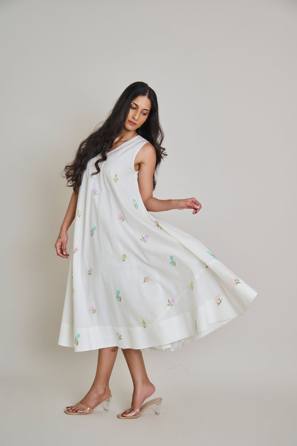 The V Neck  Muse Dress