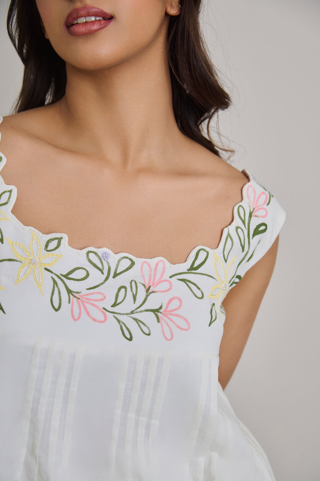 The Nature Necklace Skirt Cord Set