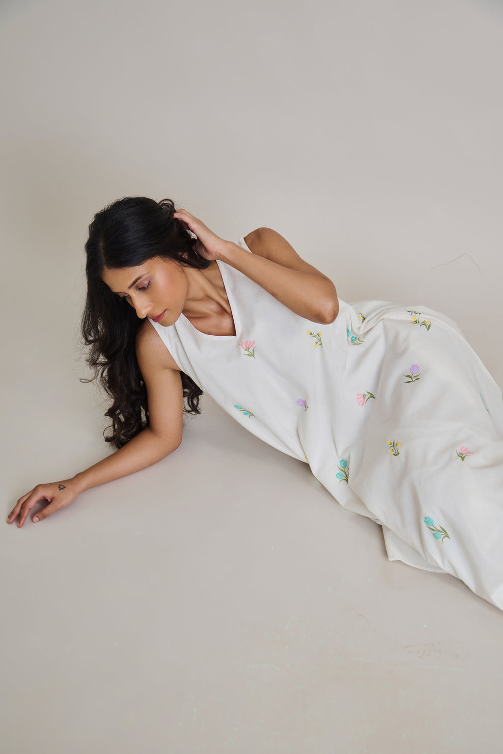 The V Neck  Muse Dress