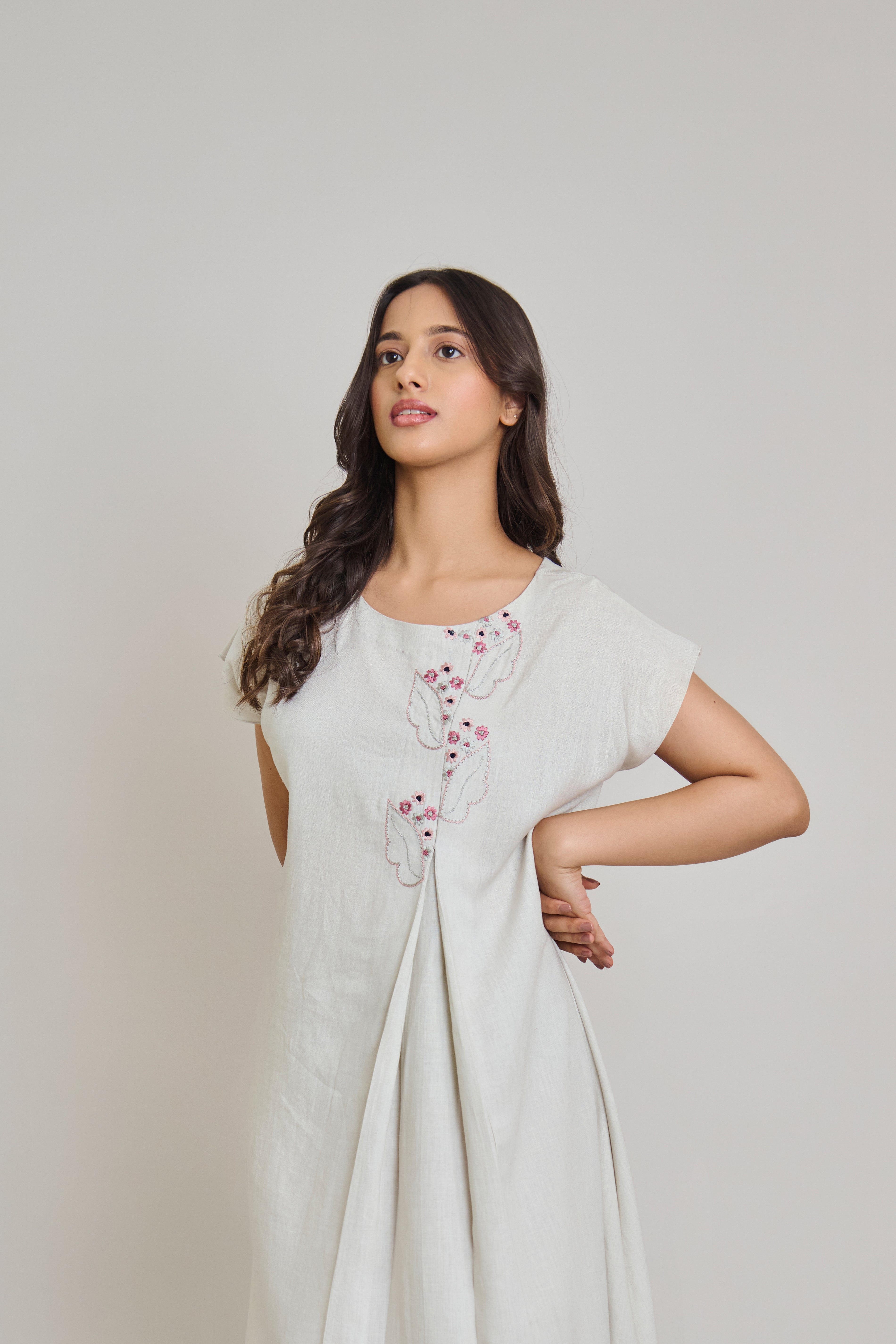 The Frost Green Shift Dress