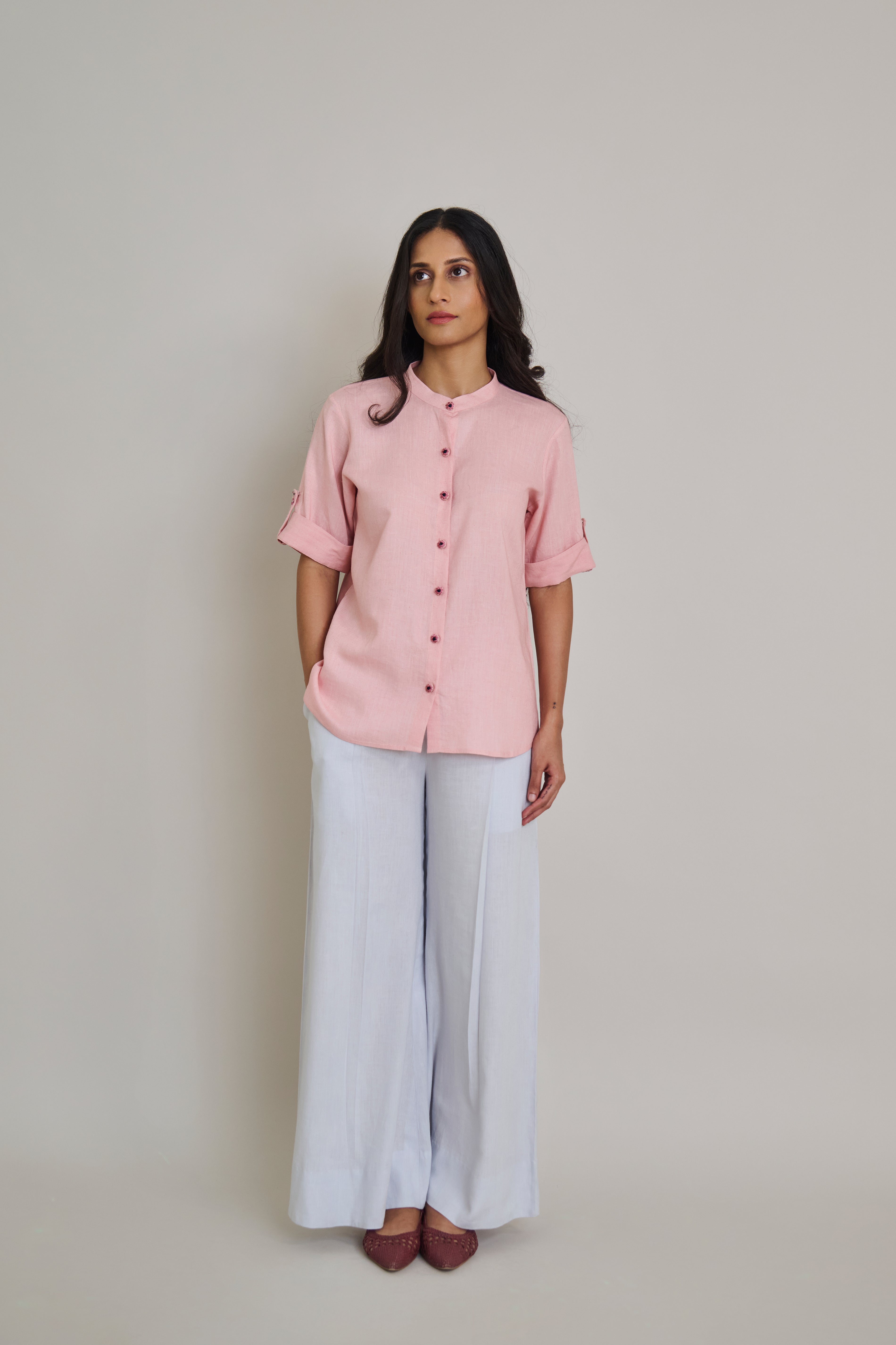 The Chameli Pink Shirt