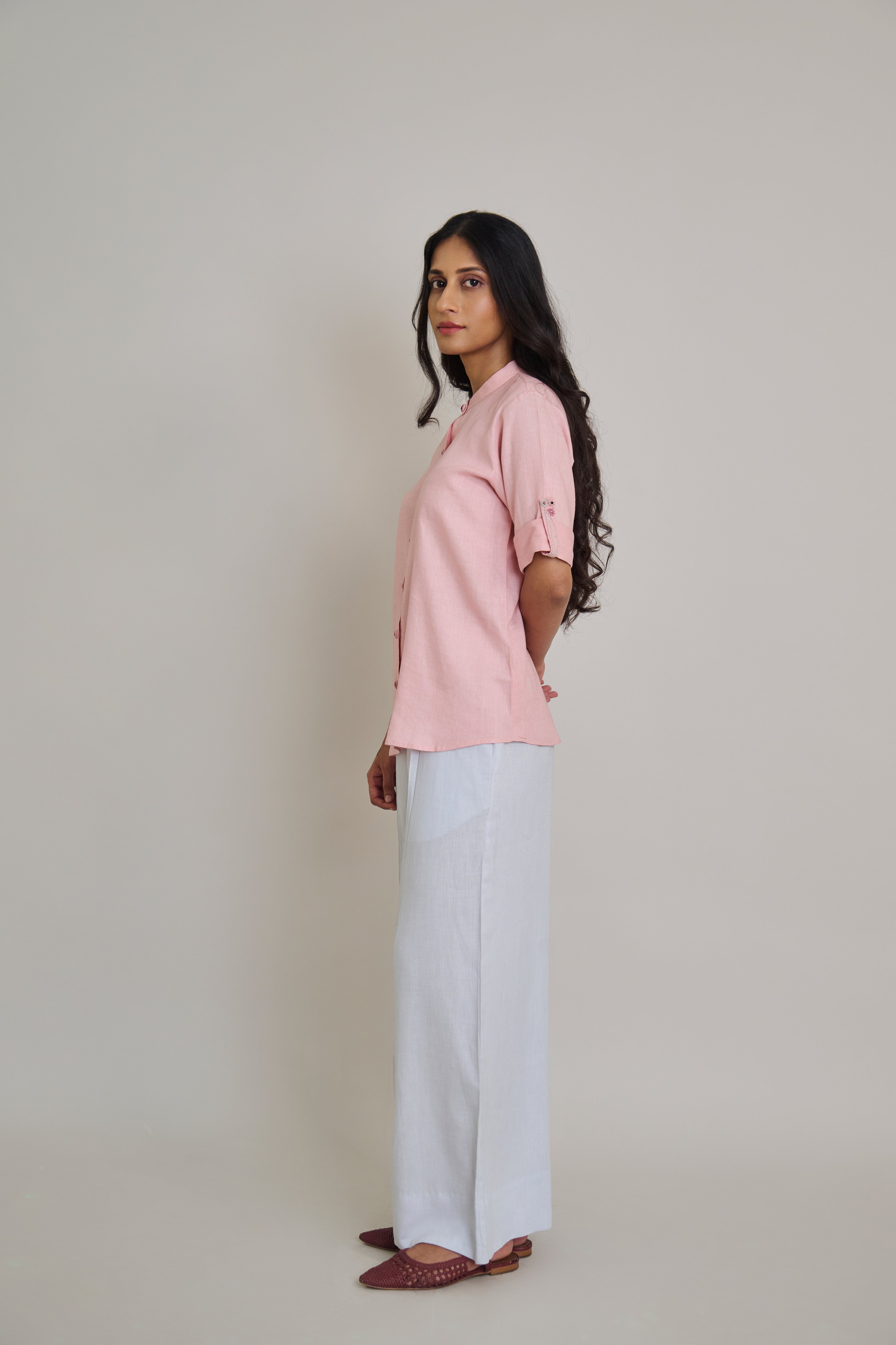 The Chameli Pink Shirt
