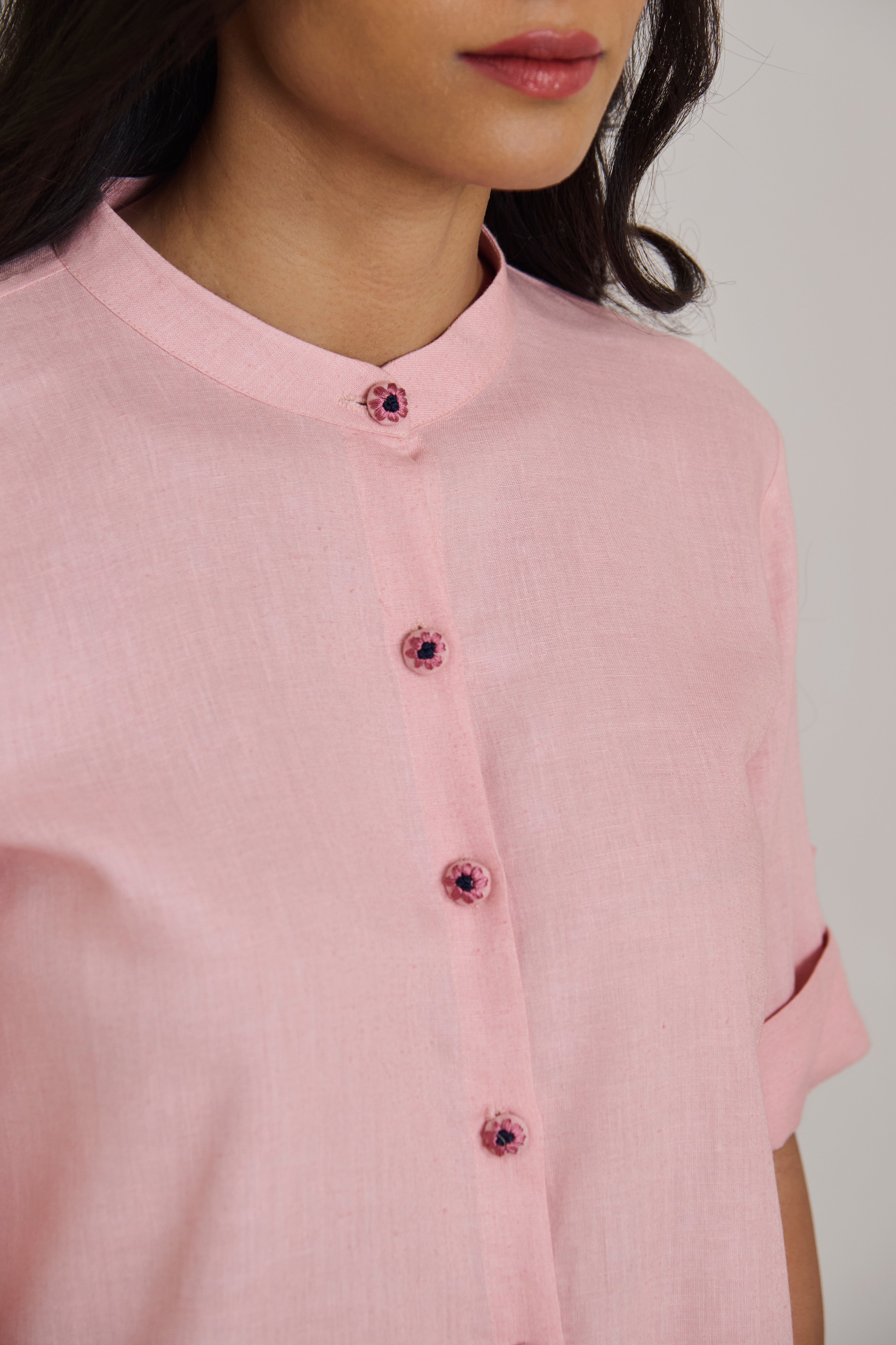 The Chameli Pink Shirt