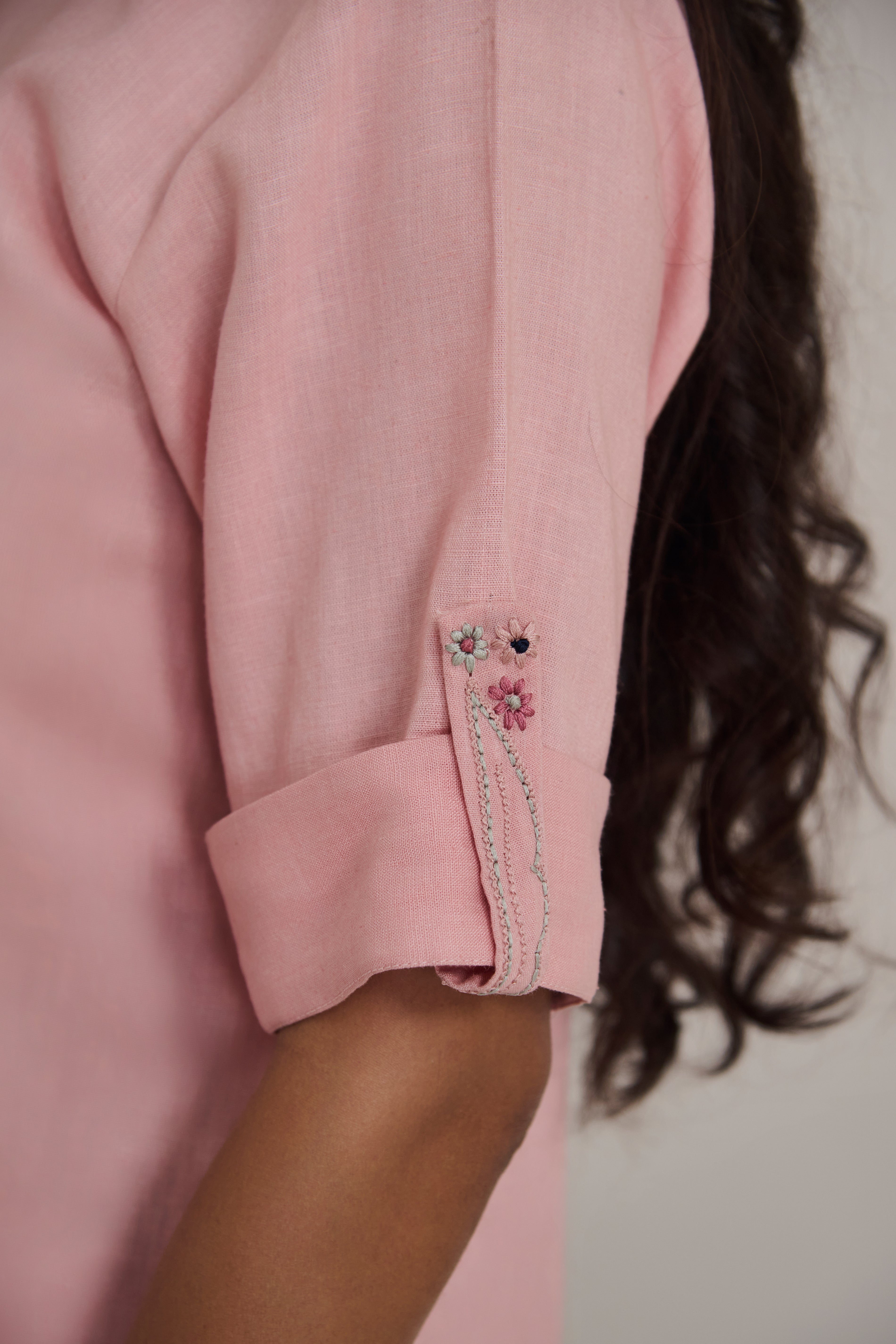 The Chameli Pink Shirt