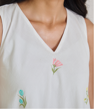 The V Neck  Muse Dress