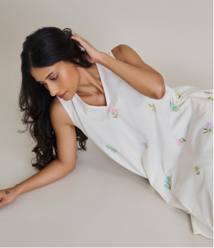 The V Neck  Muse Dress