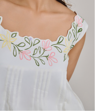 The Nature Necklace Skirt Cord Set