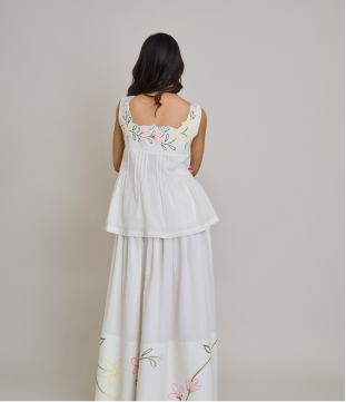 The Nature Necklace Skirt Cord Set