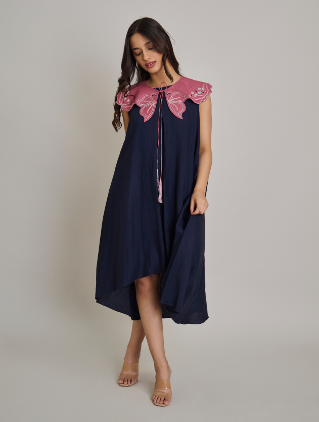 The Butterfly Collar Dress