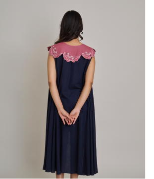 The Butterfly Collar Dress