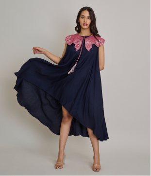 The Butterfly Collar Dress