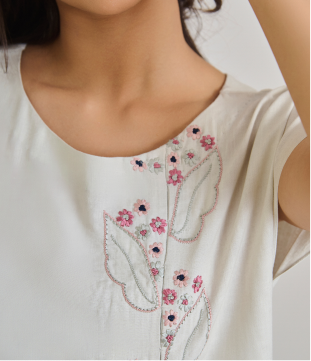 The Embroidered Shift Dress