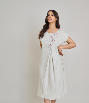 The Embroidered Shift Dress